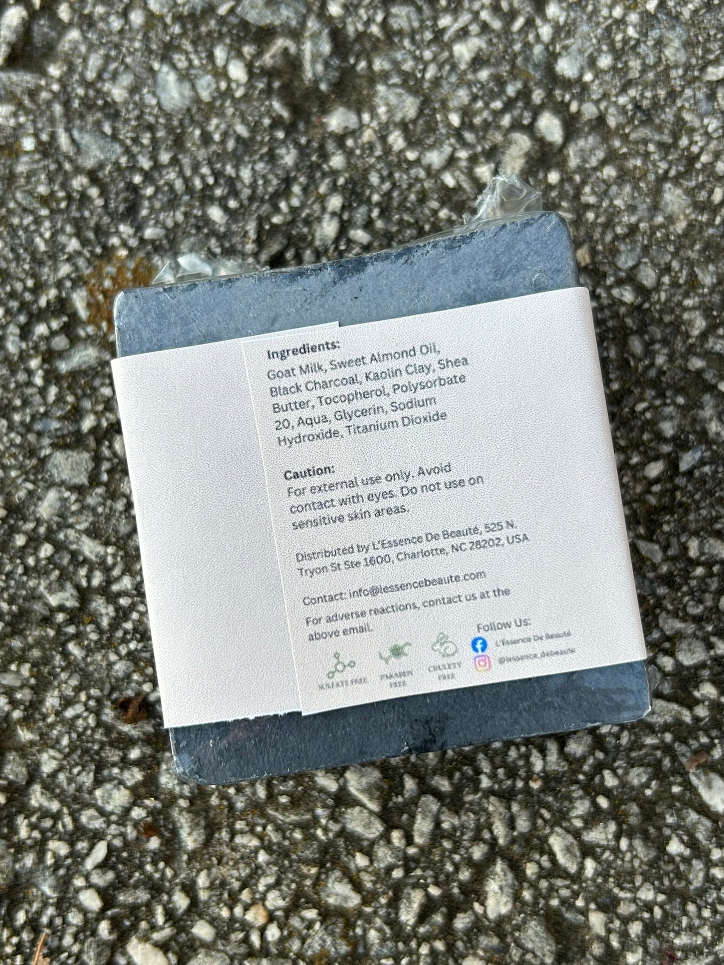Black Clay Lux Detox Soap for Oily and Combination Skin