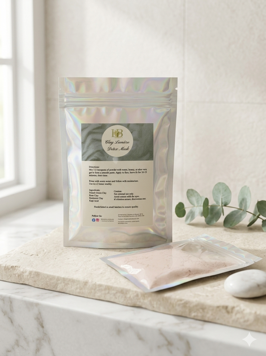 Clay Lumiere Detox Mask for Clear, Balanced Skin