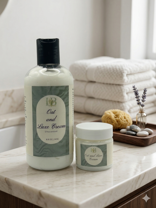 Oat and Lux Cream for Dry and Sensitive Skin Hydration