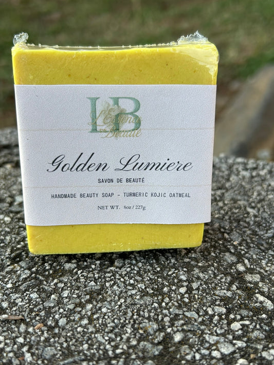 Golden Lumière Turmeric and Kojic Acid Soap for Brighter Looking Skin